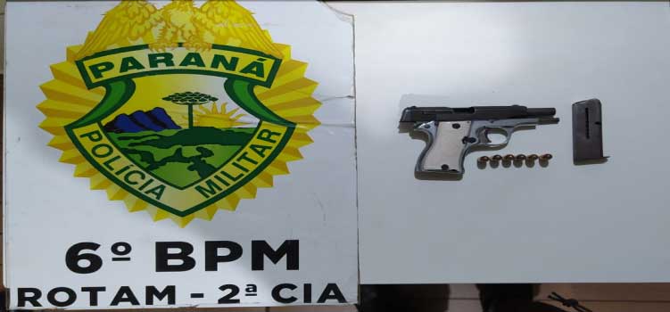  QUEDAS DO IGUAÇU: Homem é preso, por porte irregular de arma de fogo