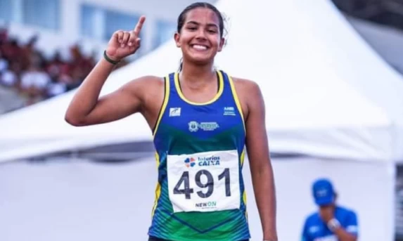 Atleta de Cascavel, Larissa Schon de Morais é convocada para Seleção Brasileira de Atletismo