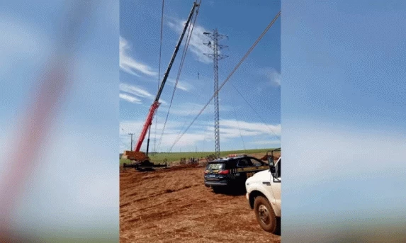 Bloqueada a BR 163 no Contorno Oeste em Cascavel