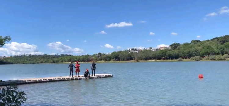 CASCAVEL: Corpo de homem que se afogou no Lago Municipal é encontrado pelo Corpo de Bombeiros.