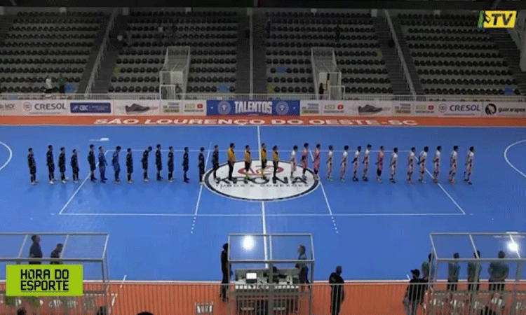 Cascavel Futsal se despede da Talentos LNF após empate contra o São Lourenço