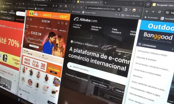 Compras de até US$ 50 pela internet começam a pagar 20% de tarifa.