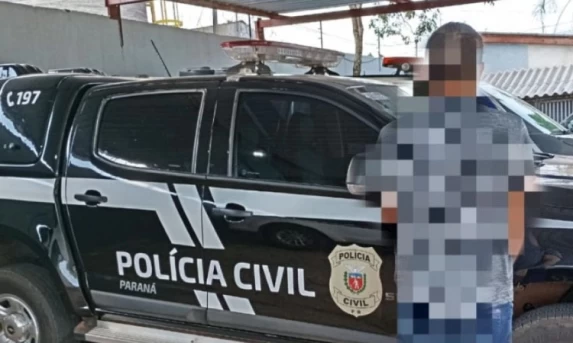 Condenado por estuprar a própria filha é preso pela Polícia Civil em Quedas do Iguaçu
