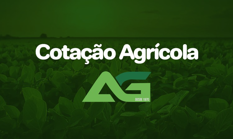 Cotações Agrícolas para esta Quinta-feira 06 de Março 2025