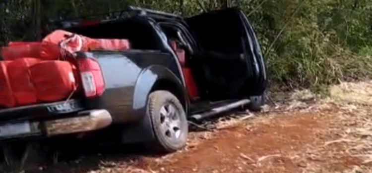 DESCAMINHO: Mais de 1 tonelada de maconha é apreendida dentro de caminhonete, e homem é preso.