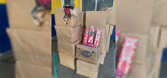 DESCAMINHO: Policiais Rodoviários Federais apreendem uma tonelada de maconha em Santa Terezinha de Itaipu/PR.