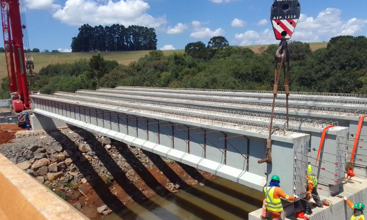 Duplicação da PRC-466 em Guarapuava avança com nova ponte e pista de concreto
