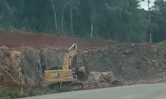 Duplicação de rodovia em Guarapuava terá detonação de rochas na próxima segunda