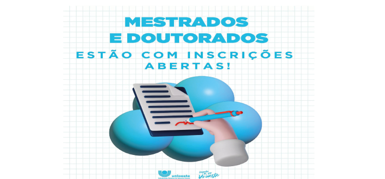 EDUCAÇÃO: Mestrados e doutorados da Unioeste estão com inscrições abertas