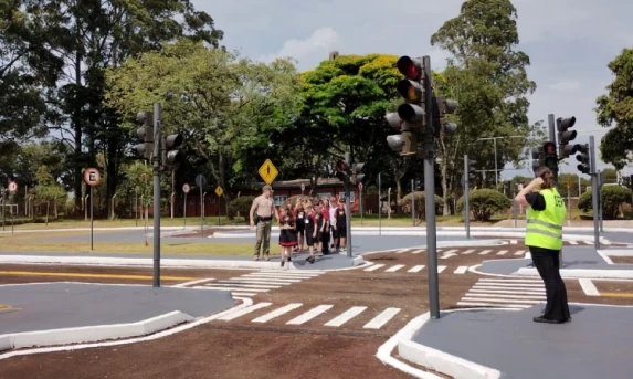 Escola de Trânsito do DER/PR em Cascavel é reinaugurada após reforma