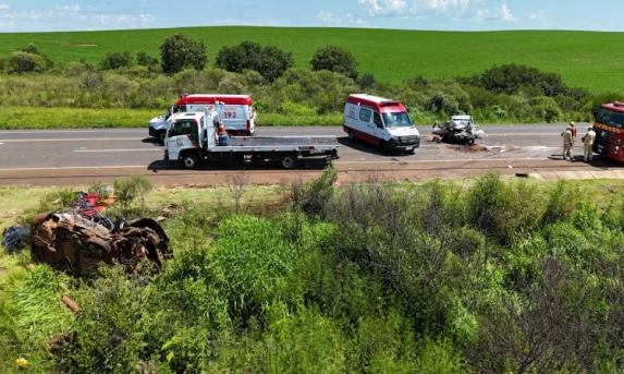 Grave Acidente Deixa 7 Feridos e 3 Mortos em Guarapuava