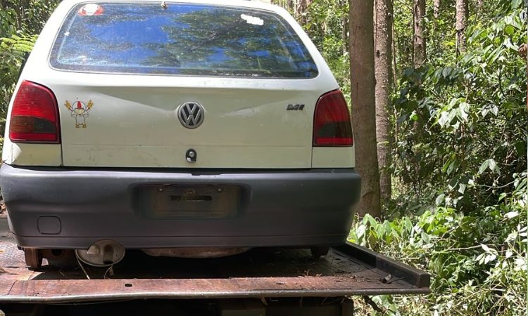 Guaraniaçu: PM recupera em Guaraniaçu veículo furtado na cidade de Ibema