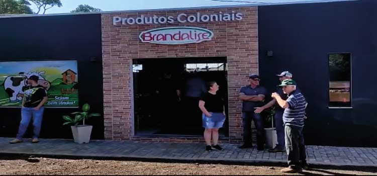 GUARANIAÇU: Produtos Coloniais Brandalise inicia sua atividade comercial