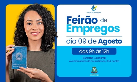 Guaraniaçu promove o 1º Feirão do Emprego com vagas e recrutamento imediato