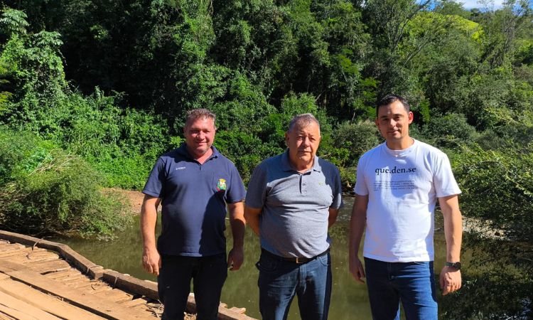 GUARANIAÇU: Rio Guarani receberá nova ponte entre Guaraniaçu e Quedas do Iguaçu