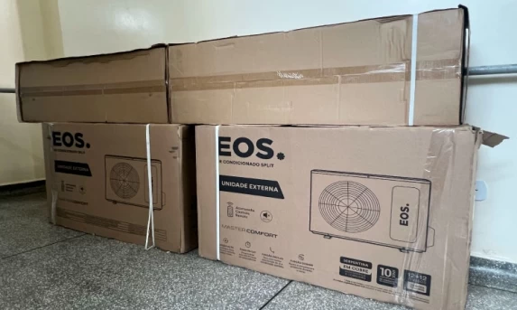 GUARANIAÇU: Saúde encaminha instalação de aparelho de Ar-Condicionado em UBSs do interior.