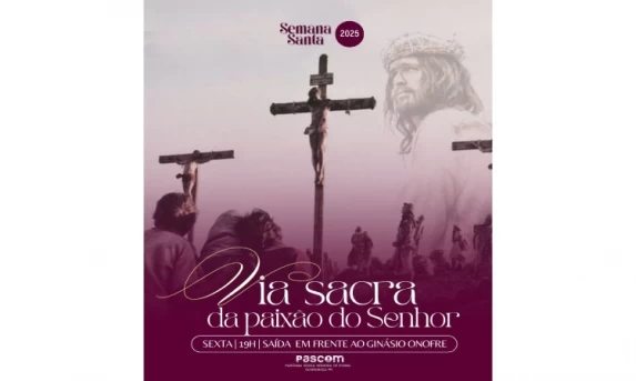 GUARANIAÇU: Sexta-feira Santa terá Via Sacra encenada pelas ruas em memória da Paixão de Cristo