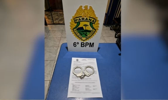 Homem de 48 anos é preso em Três Barras do Paraná por mandado judicial