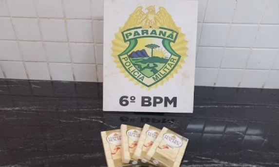 Homem é preso após tentar furtar caixas de chocolate em Cascavel