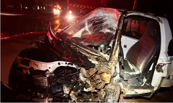 Homem morre em grave acidente na PR-488 em Santa Helena