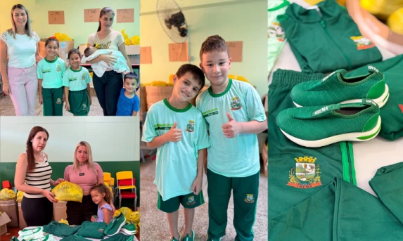 Ibema garante uniformes escolares para todos os alunos da rede municipal 
