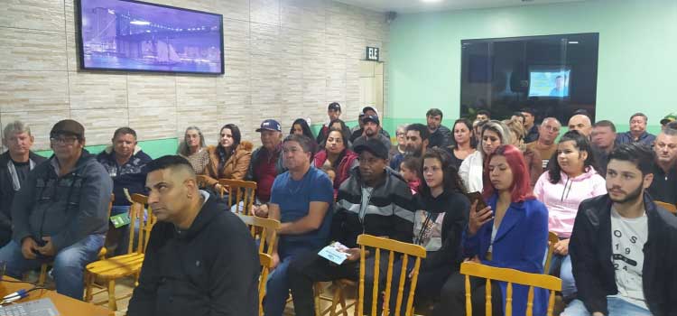 IBEMA: Pré-Candidato a deputado federal Nelsinho Padovani é recebido por bom público no Município.