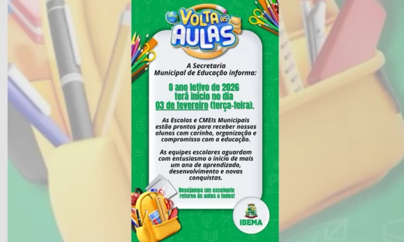Ibema: Secretaria de Educação de Ibema prepara Escolas e CMEIs para o início das aulas na próxima terça-feira