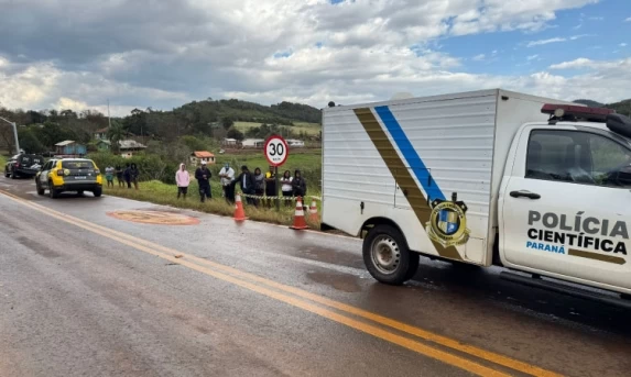 Indígena morre atropelado na PR-473, em Nova Laranjeiras