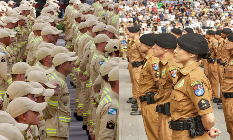 Inscrições para concursos da PM e Corpo de Bombeiros do Paraná estão abertas
