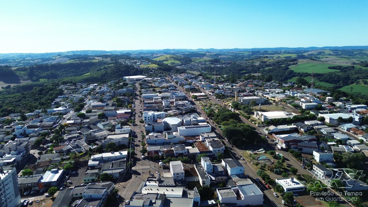 Instabilidade e Ventos de 40 km/h: Veja a Previsão do Tempo para Guaraniaçu nesta Quarta-feira