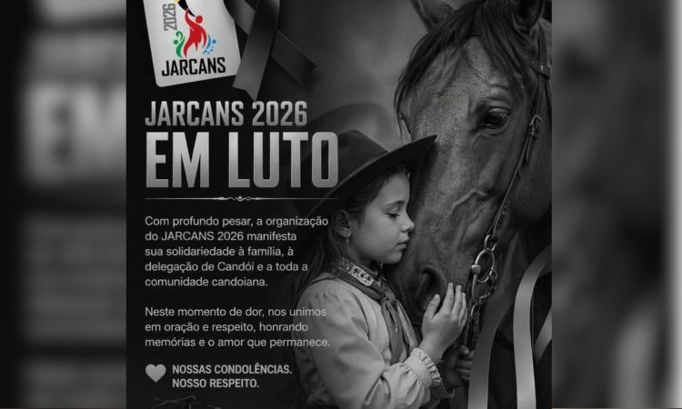 Luto no JARCANS: Criança de 9 anos morre após queda de cavalo e modalidade campeira é cancelada