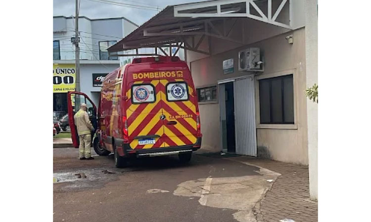 Mulher é atropelada por ônibus no São Cristóvão em Cascavel.