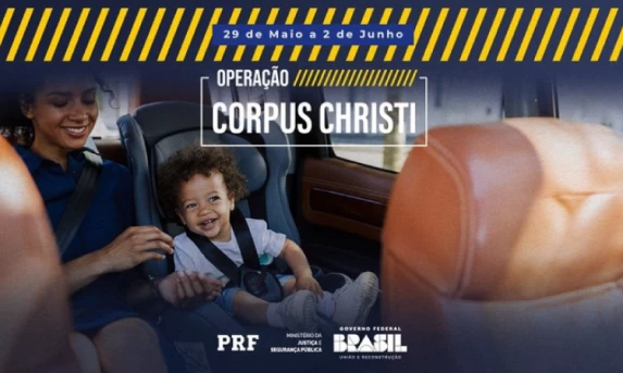 Operação Corpus Christi: PRF alerta motoristas sobre os riscos das ultrapassagens indevidas.