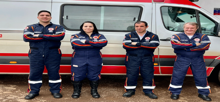 Paciente com cardiopatia grave é levado de Cascavel a Curitiba.