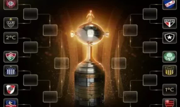 Palmeiras encara o Botafogo nas oitavas da Libertadores; veja confrontos.