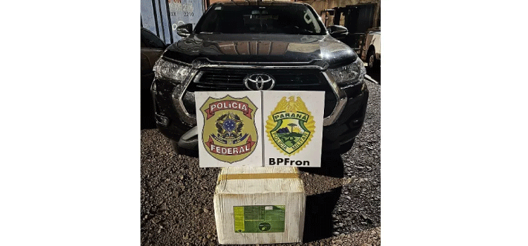 PARANÁ: 900 kg de agrotóxicos são apreendidos e caminhonete recuperada em Terra Roxa.