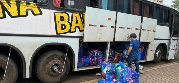 PARANÁ: Mercadorias avaliadas em R$ 935 mil são apreendidas em Santa Terezinha de Itaipu.
