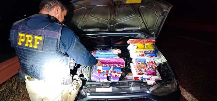 PARANÁ: PRF prende ex-prefeito por tráfico de drogas no Paraná  Imagem / PRF.
