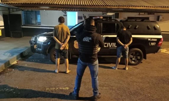 Polícia Civil prende dois suspeitos e esclarece furto em menos de 24 horas em Matelândia