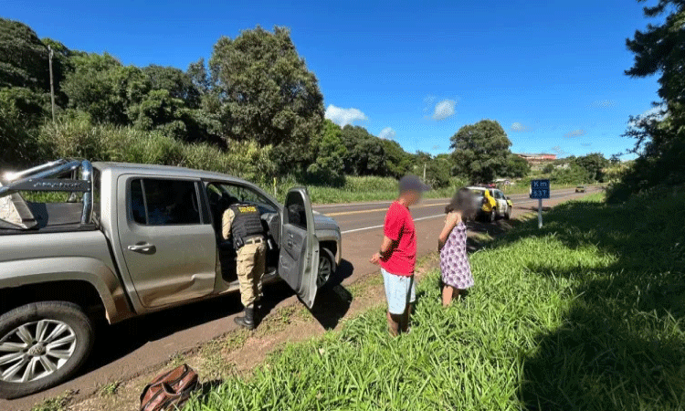 Polícia Militar de Ibema recupera veículo furtado e prende suspeito após perseguição na BR-277