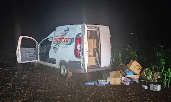 Polícia Militar recupera veículo roubado na área rural de Corbélia