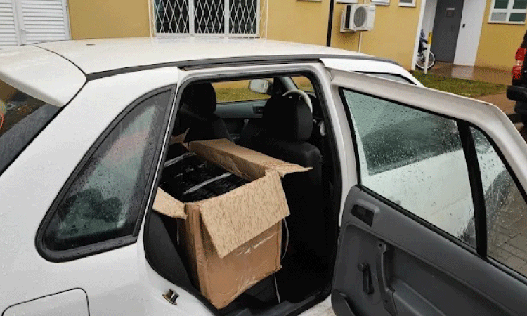 PRF prende jovem com 85kg de maconha em Cascavel