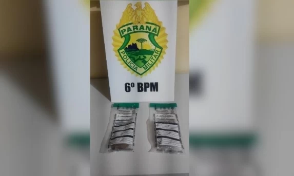RPA de Catanduvas apreende maconha em abordagem no bairro Alto Alegre
