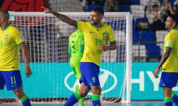 Seleção de Futsal está nas quartas de final da Copa do Mundo