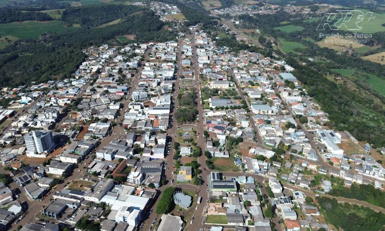 Terça-feira em Guaraniaçu terá rápida elevação de temperatura e rajadas de vento de até 40 km/h