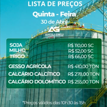 Cotação Agrícola