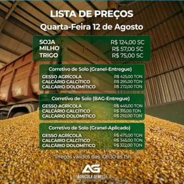Cotação Agrícola
